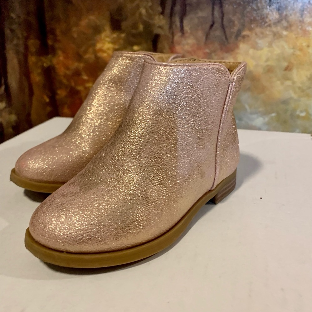 Pink Sparkle Booties